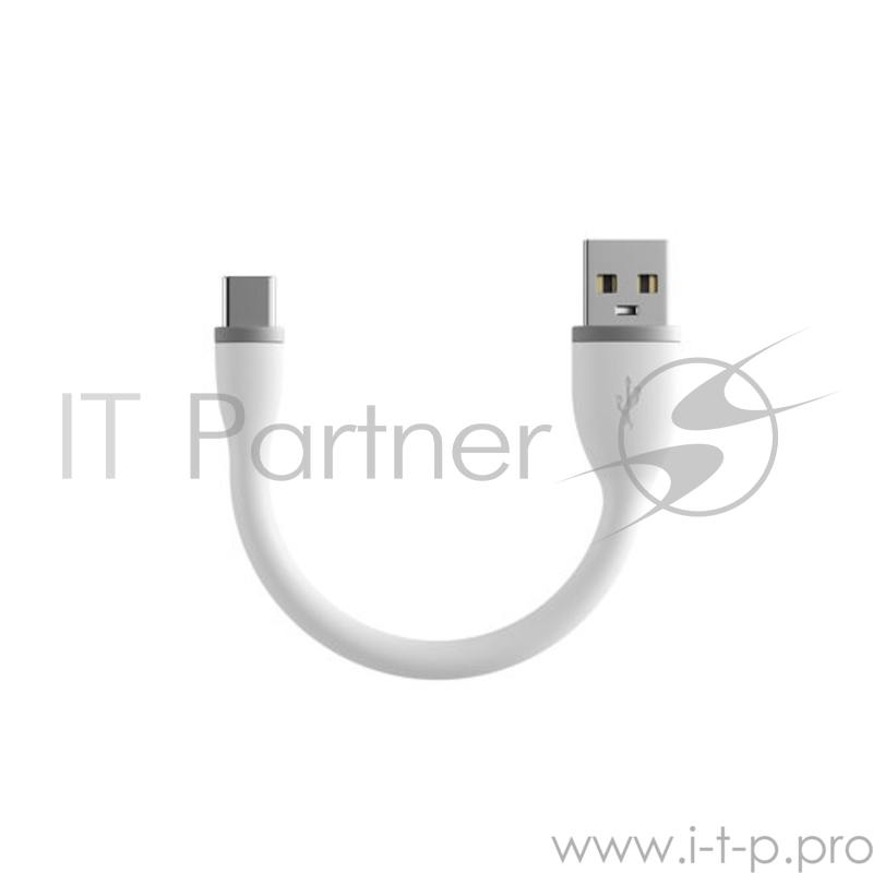 Кабель Satechi Flexible Type-C to USB. Длина 15 см. Цвет белый.