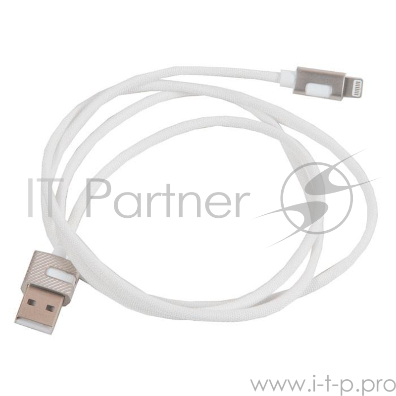 кабель USB REMAX Metal Lightning RC-089i, белый