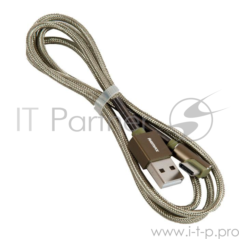 кабель USB REMAX Ranger Series Type-C RC-119a, зеленый