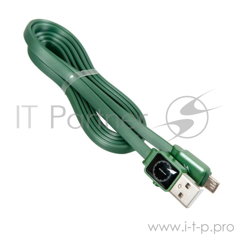 кабель USB REMAX Watch Micro RC-113m, зеленый