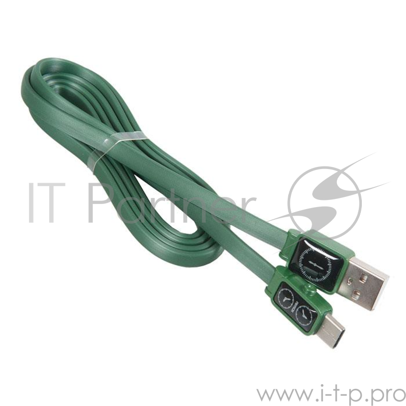 кабель USB REMAX Watch Type-C RC-113a, зеленый