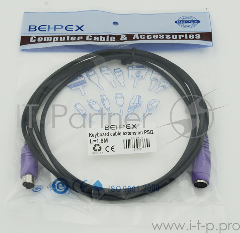 Удлинитель клавиатуры PS/2 1.8m
