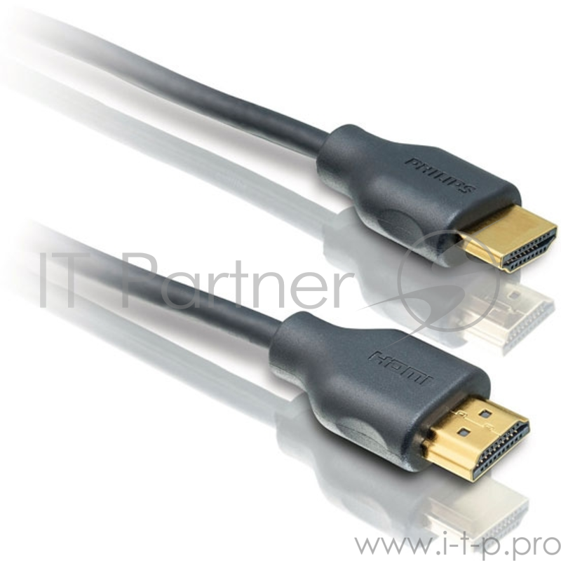 Кабель Philips Кабель Philips/ HDMI, 1.8м, 3D, ARC (HDMI 1.4), 4x1080p, Ethernet