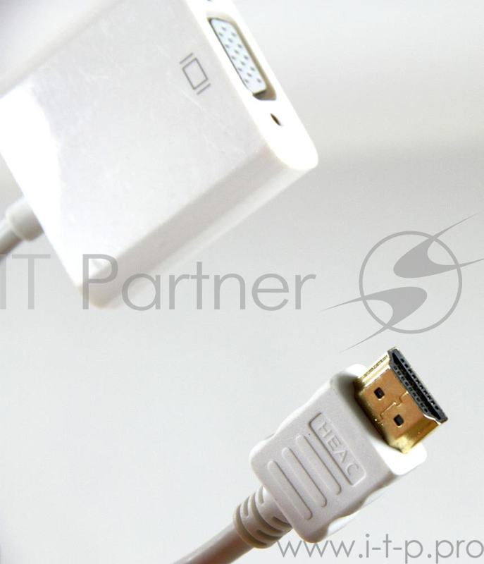 Адаптер HDMI-VGA M-F 0.2M CG558 VCOM