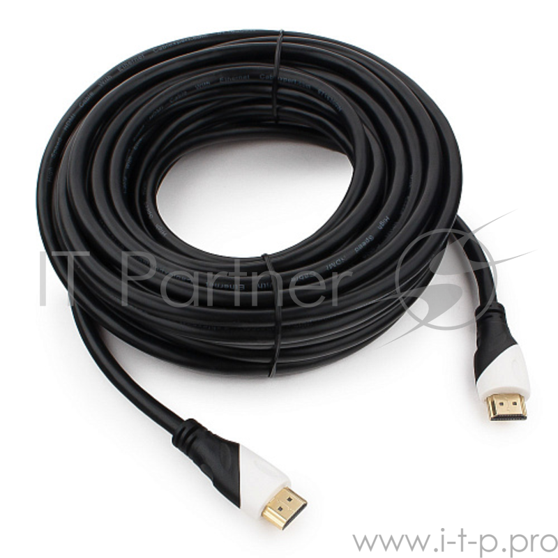 Кабель HDMI Cablexpert, серия Silver, длина 10 м, v1.4, M/M, позол.разъемы, коробка