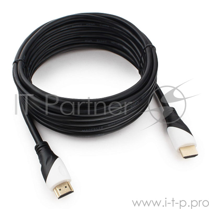 Кабель HDMI Cablexpert, серия Silver, длина 4,5 м, v1.4, M/M, позол.разъемы, коробка