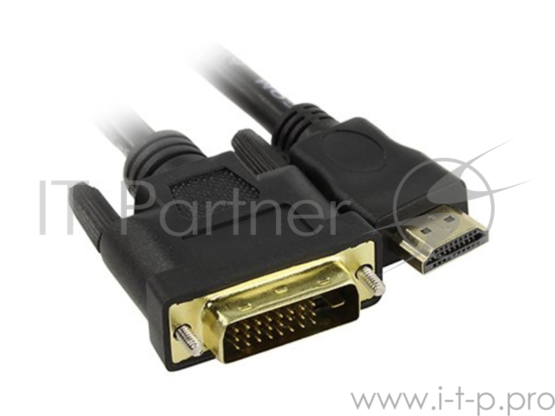 Кабель HDMI-DVI 3M LCG135F-3M TV-COM