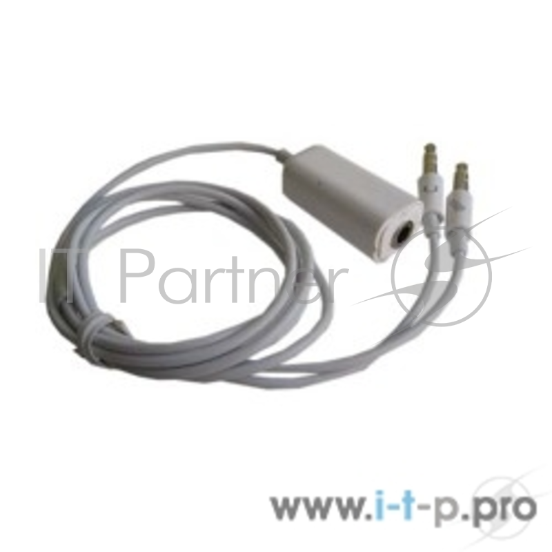 Кабель Espada audio jack 3.5мм*2шт Male to 3.5мм Female 60см (E2*3,5M3,5F60)