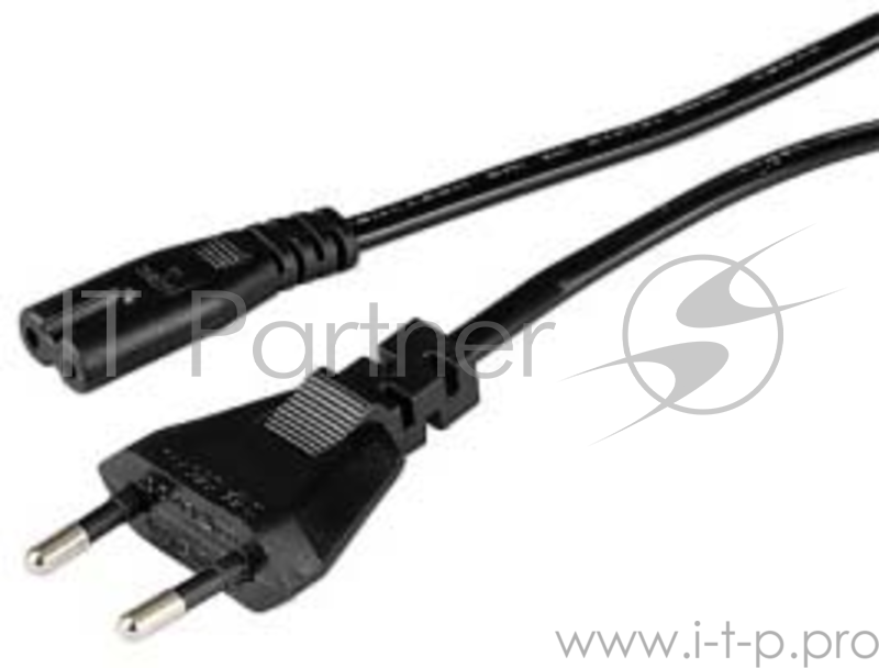 Кабель питания Hama 2-pin/евровилка 1.5м (00044225)