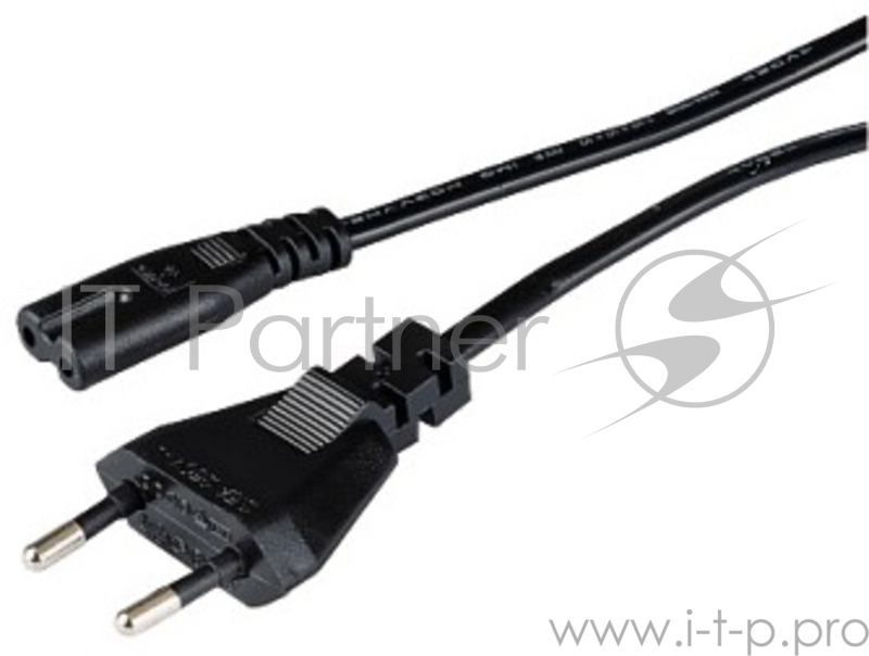 Кабель Hama H-39663 питания для ноутбуков бытовой электроники 0.75 м черный