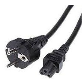 Кабель питания C5/Schuko 1.8м для ноутбуков Telecom TP022-IEC320-C5/SHM-1.8-BK 1.8m, 3-pin, с заземлением, 220V (Европейский стандарт) 6926123461358