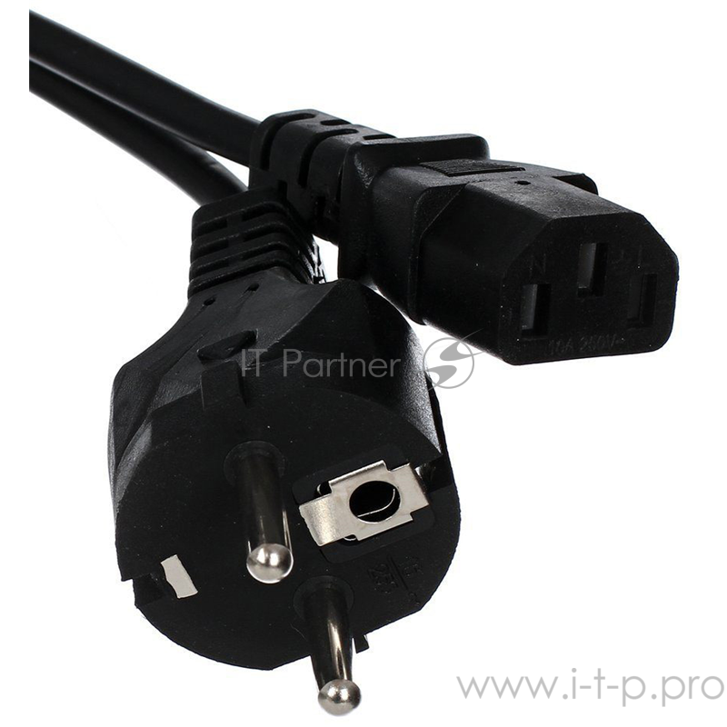 Кабель компьютер - розетка 220V <5.0м> (Европейский стандарт) <TP021-5.0-BK> Кабель компьютер - розетка 220V <5.0м> (Европейский стандарт) <TP021-5.0-BK>