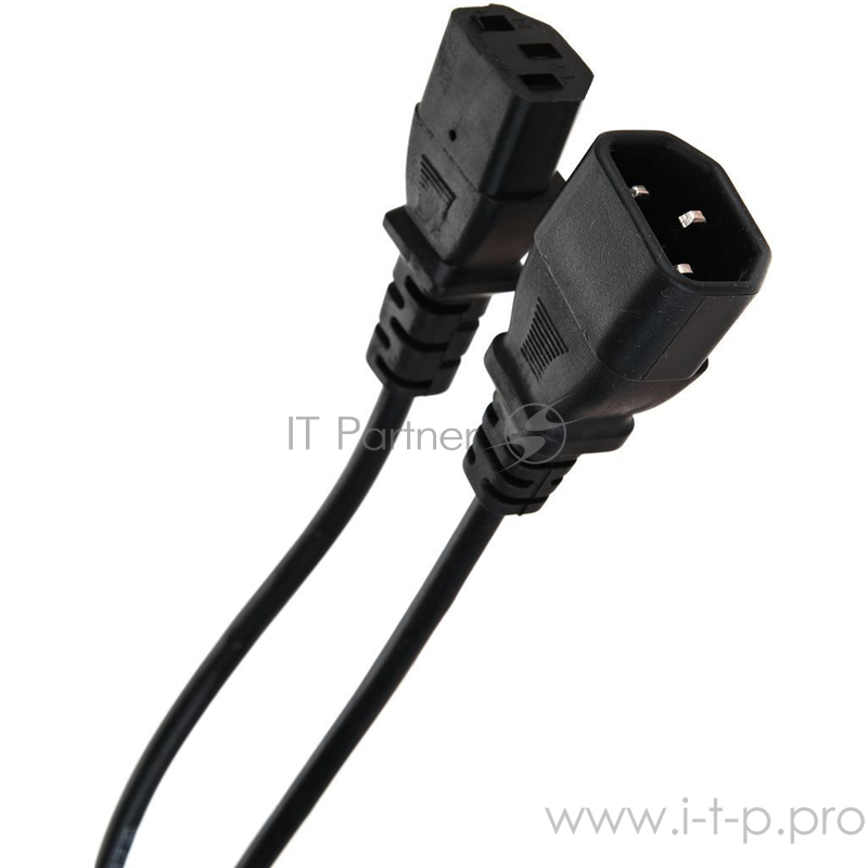 Кабель монитор - компьютер (UPS -> устройство) 220V {IEC-320-C13/C14} <TP020-1.8-BK> 1,8м Кабель монитор - компьютер (UPS -> устройство) 220V {IEC-320-C13/C14} <TP020-1.8-BK> 1,8м
