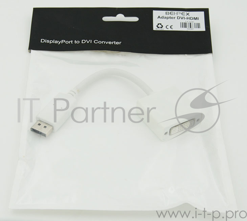 Переходник Display Port DisplayPort (m)/DVI (f)
