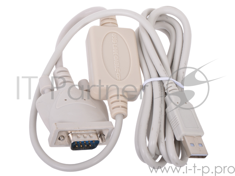 Кабель-адаптер USB AM - COM DB9M(RS232) Gembird UAS 111 1.8м,