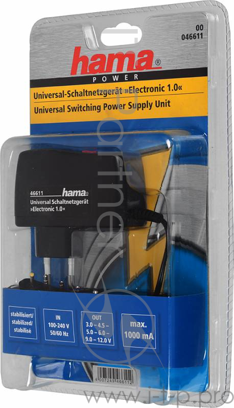 Зарядное устройство Hama Electronic 1000mA