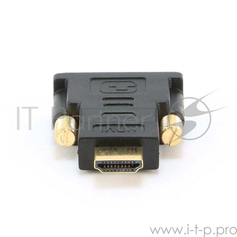Адаптер (переходник) Gembird HDMI-DVI A-HDMI-DVI-1, 19M/19M, золотые разъемы, пакет