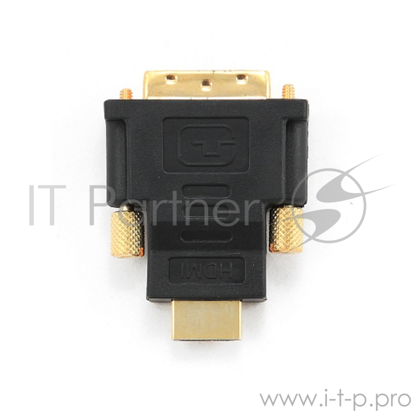 Адаптер (переходник) Gembird HDMI-DVI A-HDMI-DVI-1, 19M/19M, золотые разъемы, пакет