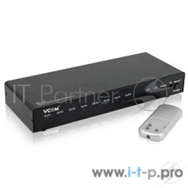 Разветвитель VCOM DD4528 Переключатель-разветвитель HDMI 2 =>8