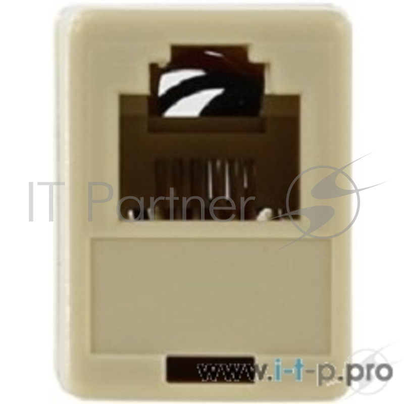Монтажное оборудование 5bites Адаптер проходной LY-US021 RJ-12 6P6C -> 6P6C