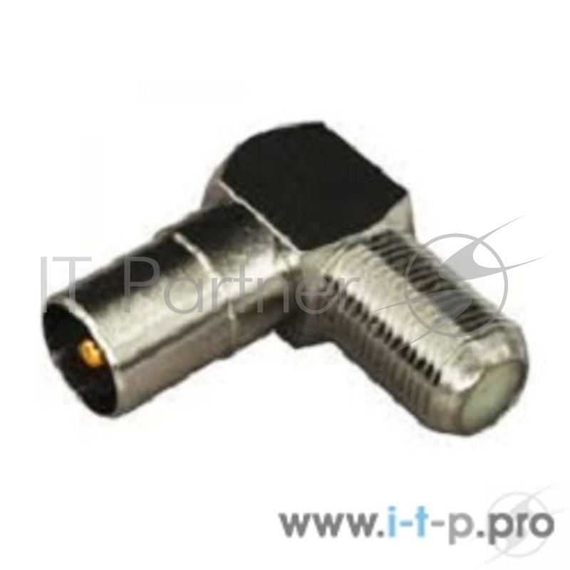 Переходник PROCONNECT (05-4311-4) ПЕРЕХОД гнездо F - штекер TV угловой