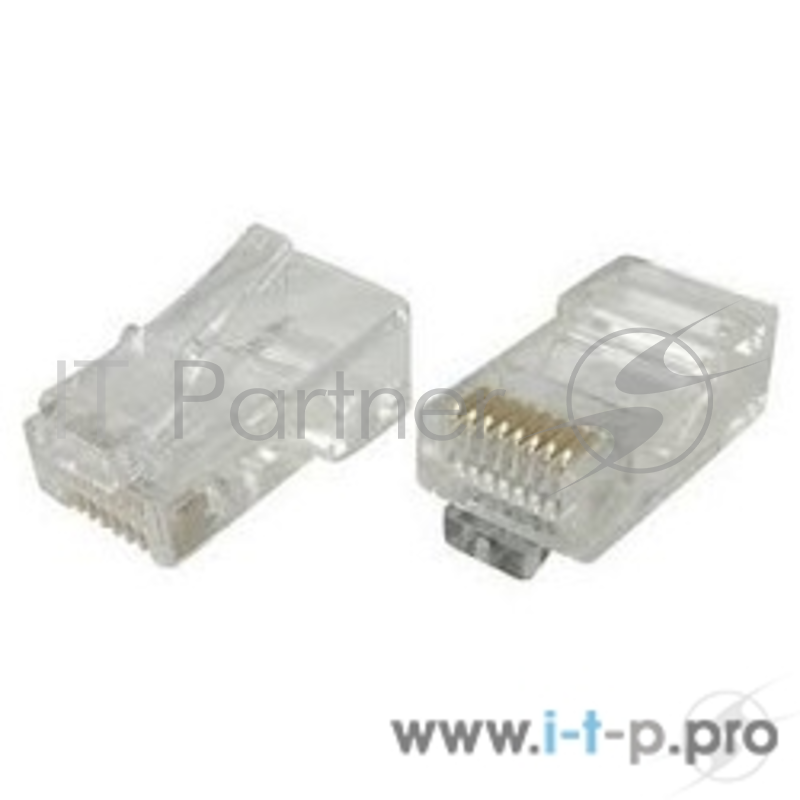 Переходник VCOM VNA2200 Коннектор RJ-45 для UTP кабеля 5 кат. (20 шт. в уп-ке), блистер