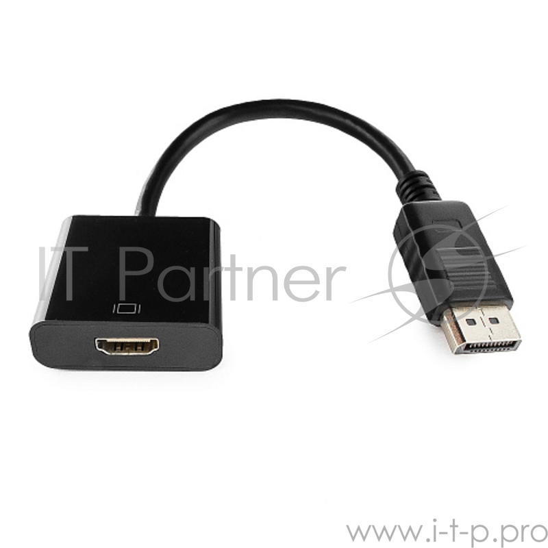 Переходник DisplayPort - HDMI Cablexpert A-DPM-HDMIF-002, 20M/19F, пакет