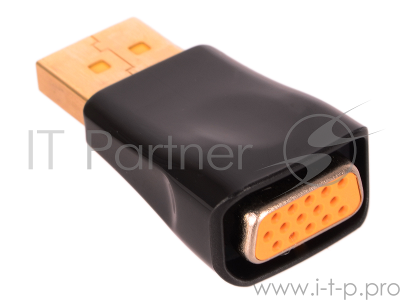 Переходник DisplayPort - VGA Cablexpert A-DPM-VGAF-01, 20M/15F, пакет