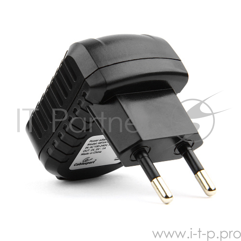 аксессуары Cablexpert Адаптер питания 100/220V - 5V USB 1 порт, 1A, белый (MP3A-PC-08)