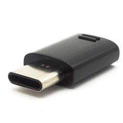 Набор адаптеров Samsung EE-GN930 s8 microUSB-USB Type-C черный (EE-GN930KBRGRU)
