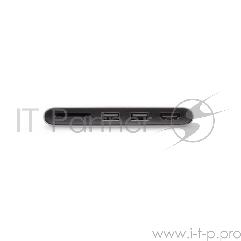 Адаптер Moshi USB-C Multimedia Adapter. Цвет серый.