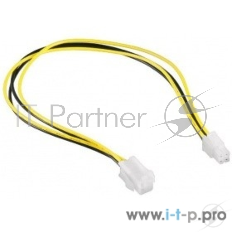 Удлинитель питания Cablexpert CC-PSU-7, ATX 4-Pin M/F, длина 0,3м
