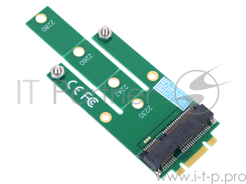 Переходник SSD NGFF(M.2) - mSATA, для подключения mSATA диска к разъему NGFF, ORIENT C293S