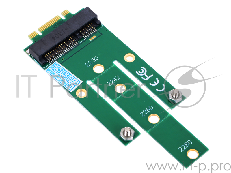 Переходник SSD NGFF(M.2) - mSATA, для подключения mSATA диска к разъему NGFF, ORIENT C293S