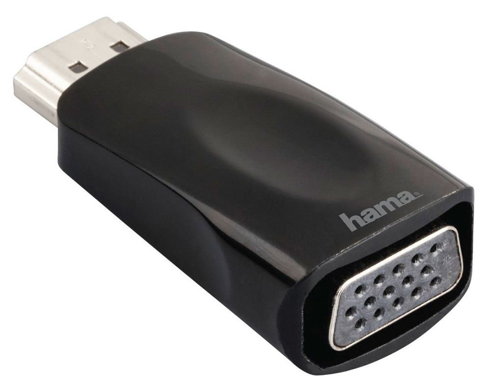 Переходник Hama 00034621 HDMI (m) VGA (f)