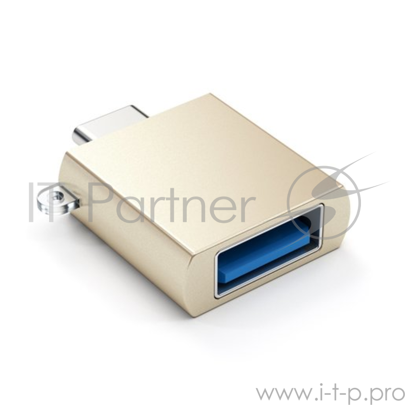 USB адаптер Satechi Type-C USB Adapter USB-C to USB 3.0. Цвет золотой.