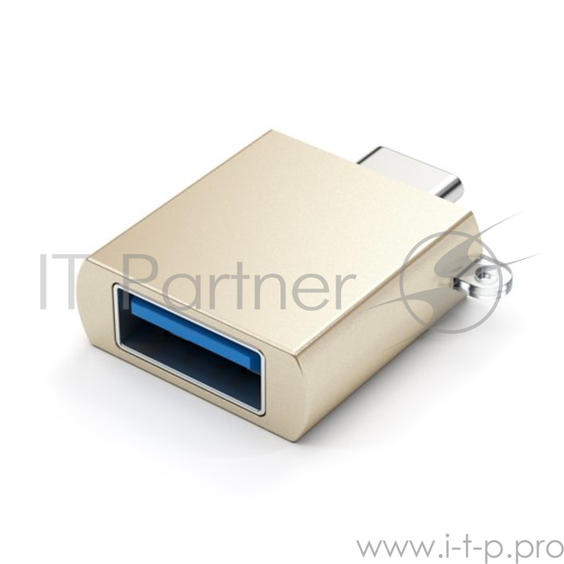 USB адаптер Satechi Type-C USB Adapter USB-C to USB 3.0. Цвет золотой.
