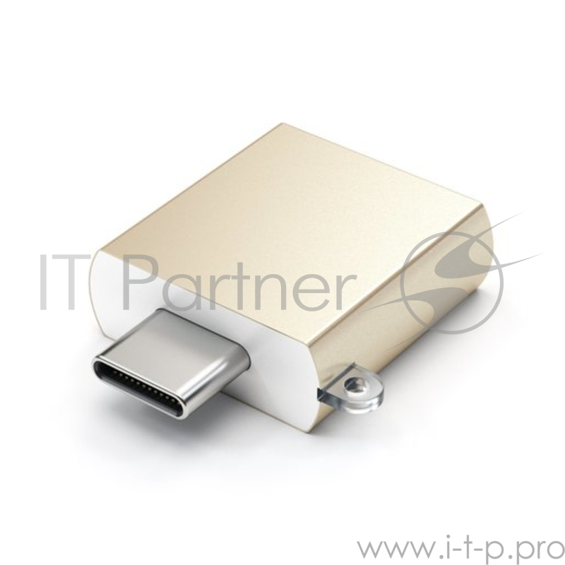 USB адаптер Satechi Type-C USB Adapter USB-C to USB 3.0. Цвет золотой.