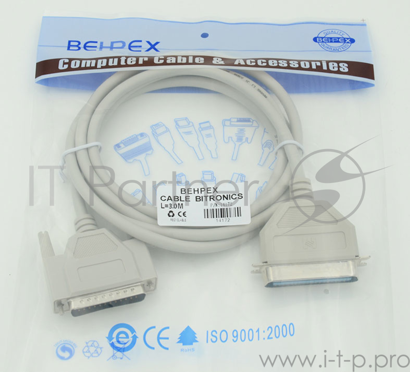 Кабель Bitronix DB25 (m)/CN36 (m) 3м