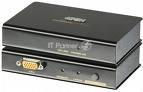 Удлинитель, SVGA+KBD+MOUSE PS2 ATEN, 150 метр., HD-DB15+2x6MINIDIN, Female, с KVM-шнуром, Б.П. 220> 5V (CE250A-A7-G)