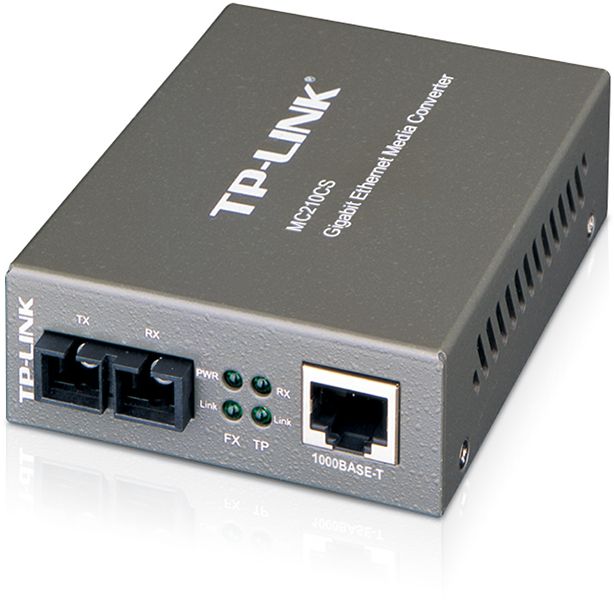 Сетевое оборудование TP-Link MC210CS(UN) Медиаконвертер 1/1000M RJ45 port (Auto MDI/MDIX), Full-duplex, up to 15Km SMB