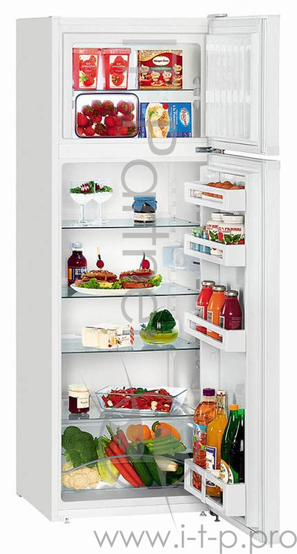 Холодильник Liebherr CTPsl 2921 серебристый (двухкамерный)