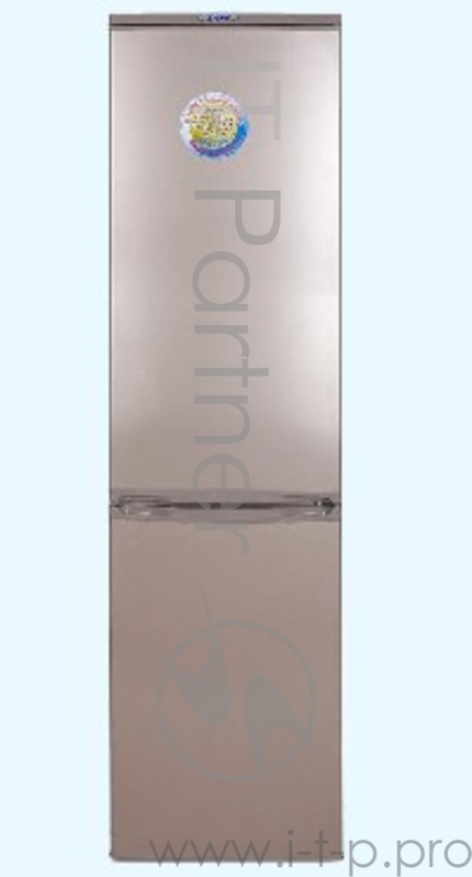 Холодильник DON R-299 002MI металлик искристый 399л(ВхШхГ)215х57,4х61см. 2-камерный, морозилка внизу. Объем 365л. Объем морозилки 140л. Управл-е электромеханическое. 1 компрессор. Размораж-е морозильной камеры ручное. Размораж-е холодильной камеры ка