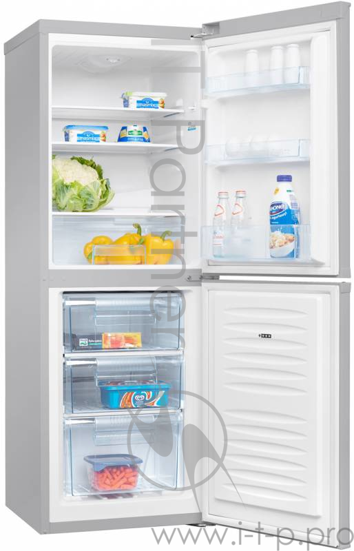 Холодильник Hansa FK205.4 S серебристый (двухкамерный)