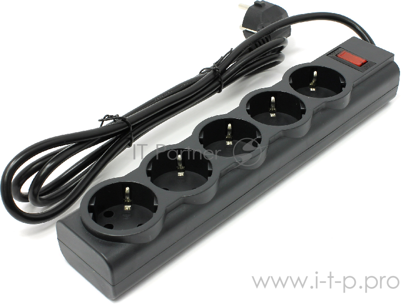 Сетевые фильтры Defender Фильтр ES Largo 1.8 м, 5 розеток, черный 99497