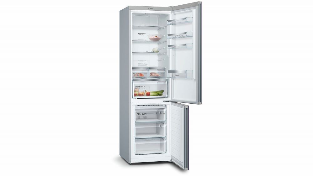 Холодильник BOSCH KGN39JA3AR, двухкамерный, фиолетовый