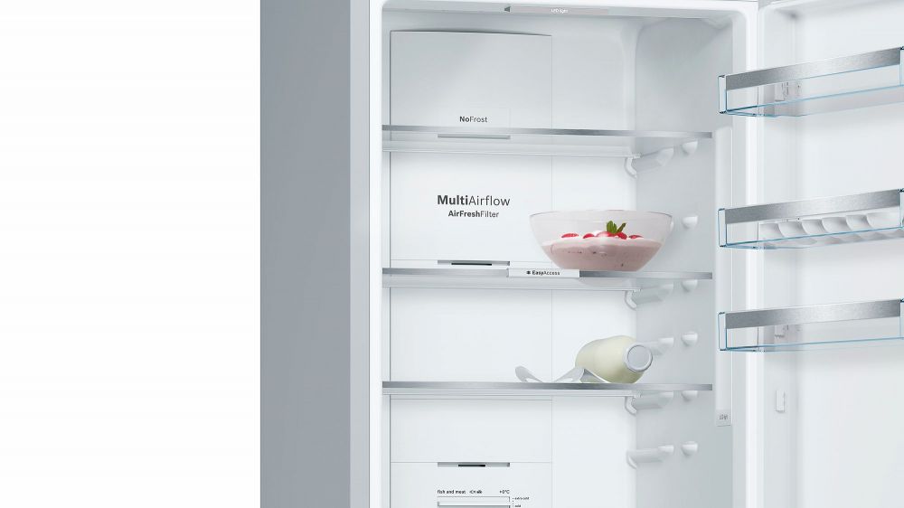 Холодильник BOSCH KGN39JA3AR, двухкамерный, фиолетовый