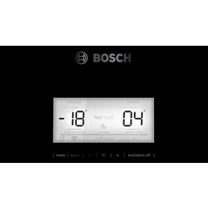 Холодильник Bosch KGN39LB31R черное стекло/серебристый металлик (двухкамерный)