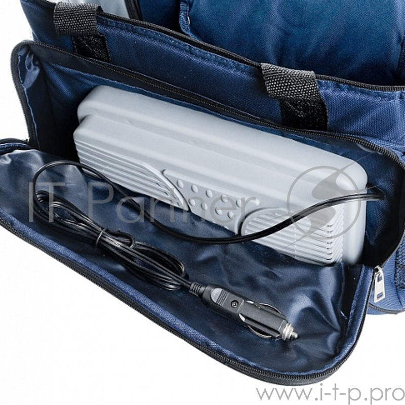 Сумка-холодильник ENDEVER VOYAGE-006 серый Endever VOYAGE-006, мощность 48 Вт, объем 30 л,серый/черный, максимальное охлаждение: на 11°-15°C ниже температуры окружающей среды (при 25°С) ,теплоизоляция: качественная и супертонкая пена из полиуретана,