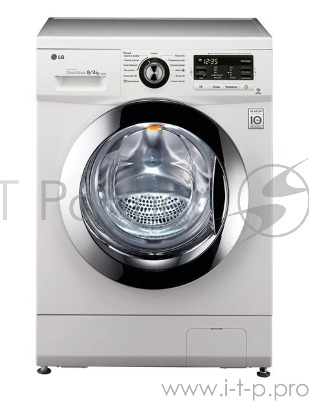 Стиральная машина LG F1496AD3 класс: A загр.фронтальная макс.:8кг (с сушкой) белый